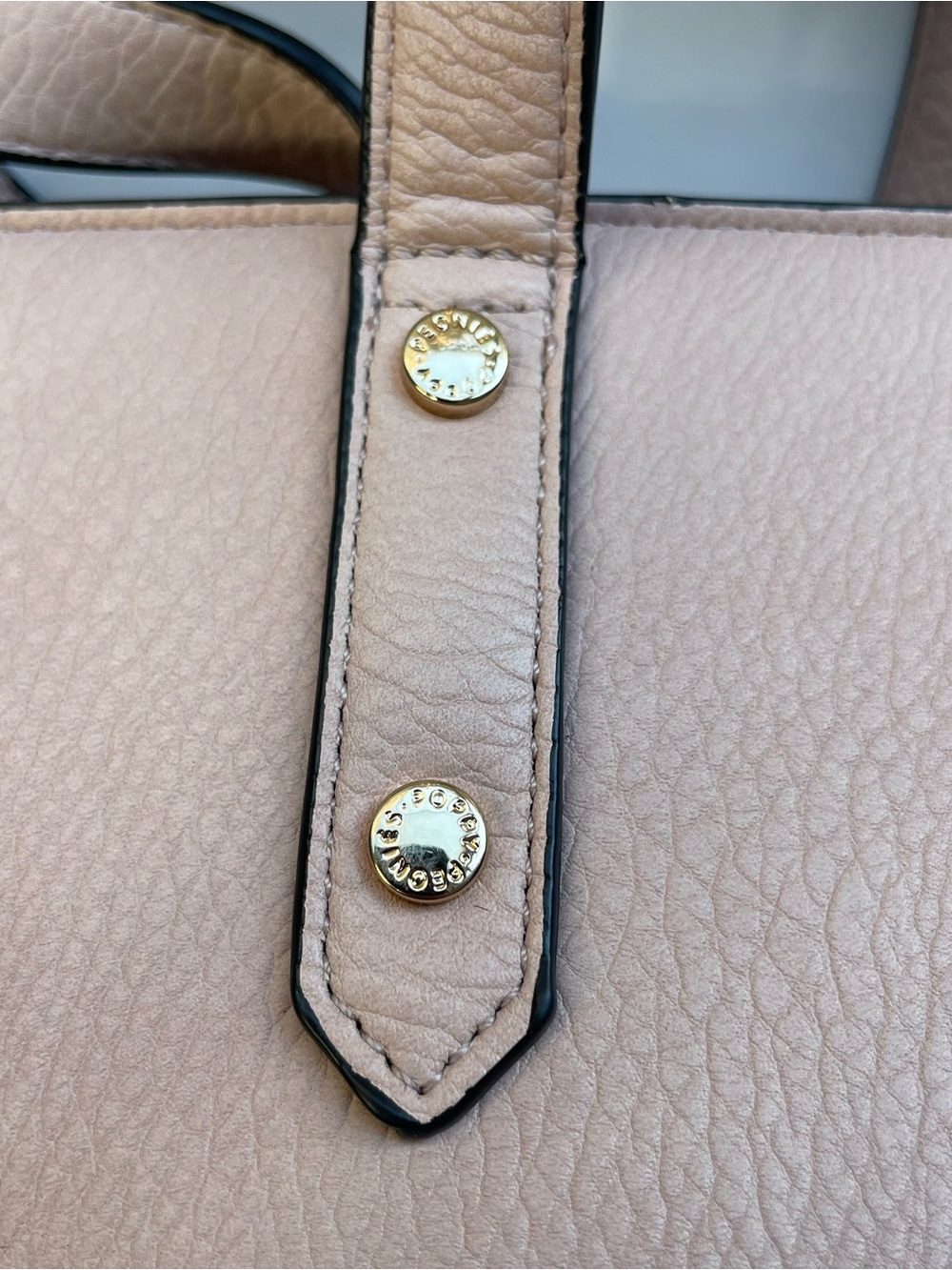 ⁠Poppy & Peonies Go-Getter Tote Bag Blush Pink Vegan Leather Travel - Picture 4 of 16
